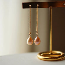 画像をギャラリービューアに読み込む, 10/29(土) 21時〜販売開始 Ear&Necklace Set カラフルドロップパールのチェーンピアス・イヤリング&ネックレス 大粒12mm