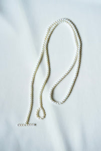 5/30(金)21時〜販売開始 All pearl ロングネックレス80cm