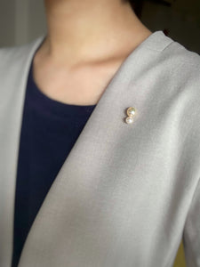 10/29(土)21時〜販売開始 pearl pin brooch